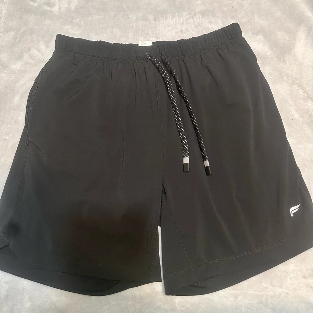 Fabletics Black Performance Shorts. - Picture 12 of 13